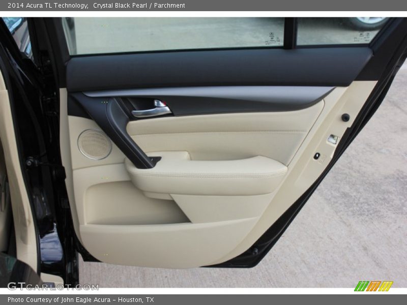 Crystal Black Pearl / Parchment 2014 Acura TL Technology