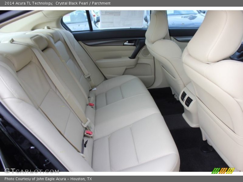Crystal Black Pearl / Parchment 2014 Acura TL Technology