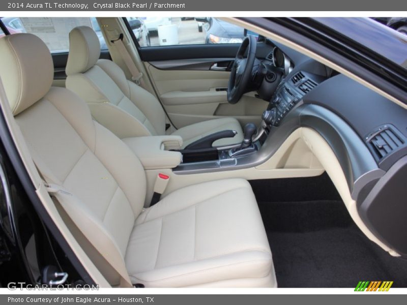 Crystal Black Pearl / Parchment 2014 Acura TL Technology