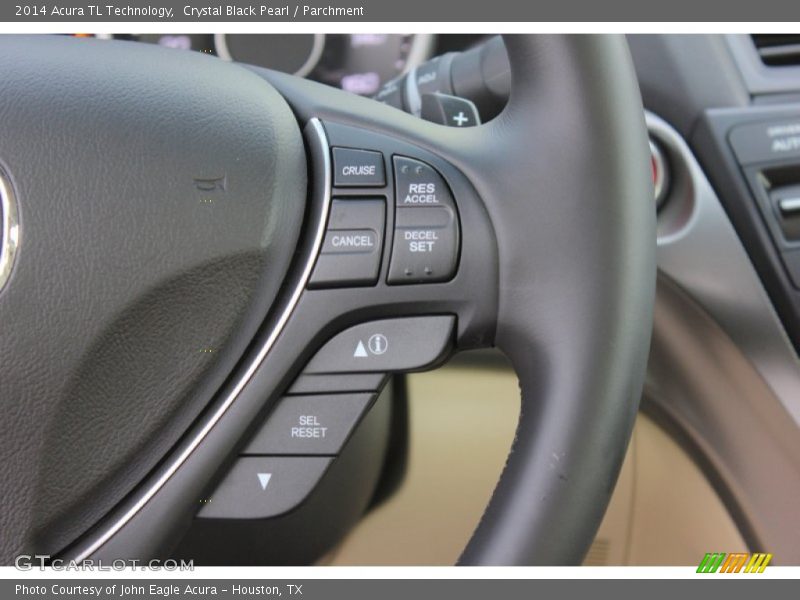 Crystal Black Pearl / Parchment 2014 Acura TL Technology