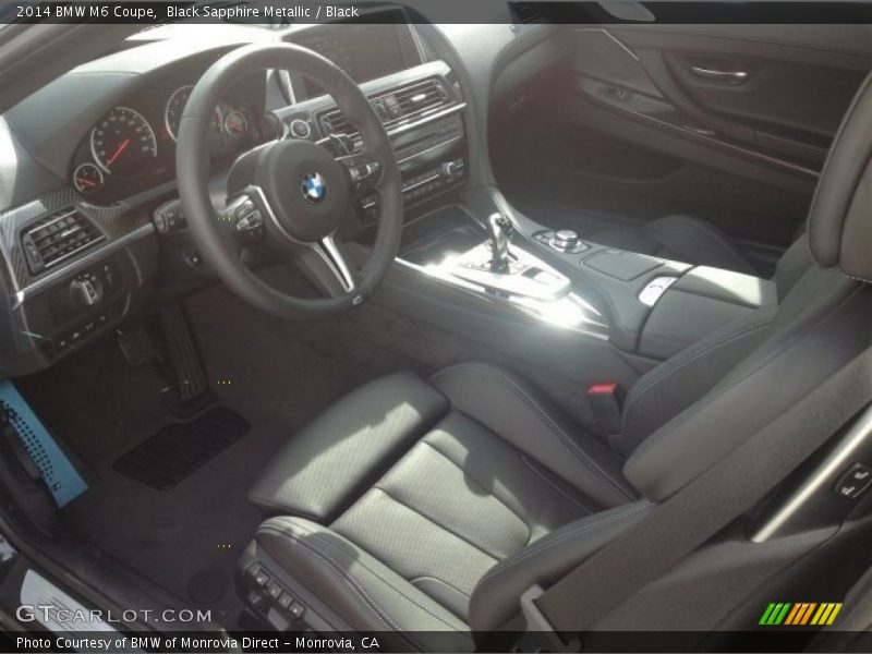  2014 M6 Coupe Black Interior