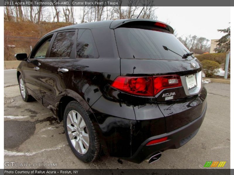 Crystal Black Pearl / Taupe 2011 Acura RDX Technology SH-AWD