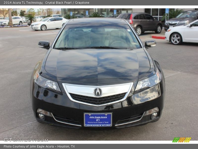 Crystal Black Pearl / Graystone 2014 Acura TL Technology