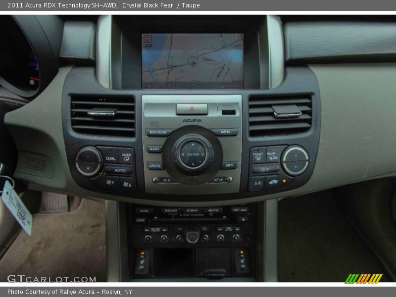 Crystal Black Pearl / Taupe 2011 Acura RDX Technology SH-AWD