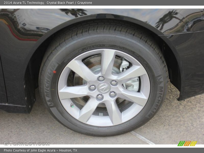 Crystal Black Pearl / Graystone 2014 Acura TL Technology