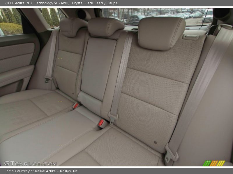 Crystal Black Pearl / Taupe 2011 Acura RDX Technology SH-AWD