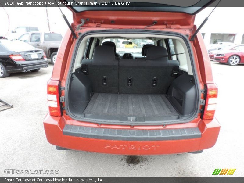 Sunburst Orange Pearl / Dark Slate Gray 2010 Jeep Patriot Sport 4x4