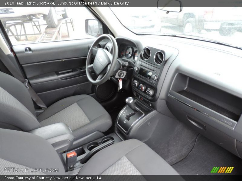 Sunburst Orange Pearl / Dark Slate Gray 2010 Jeep Patriot Sport 4x4