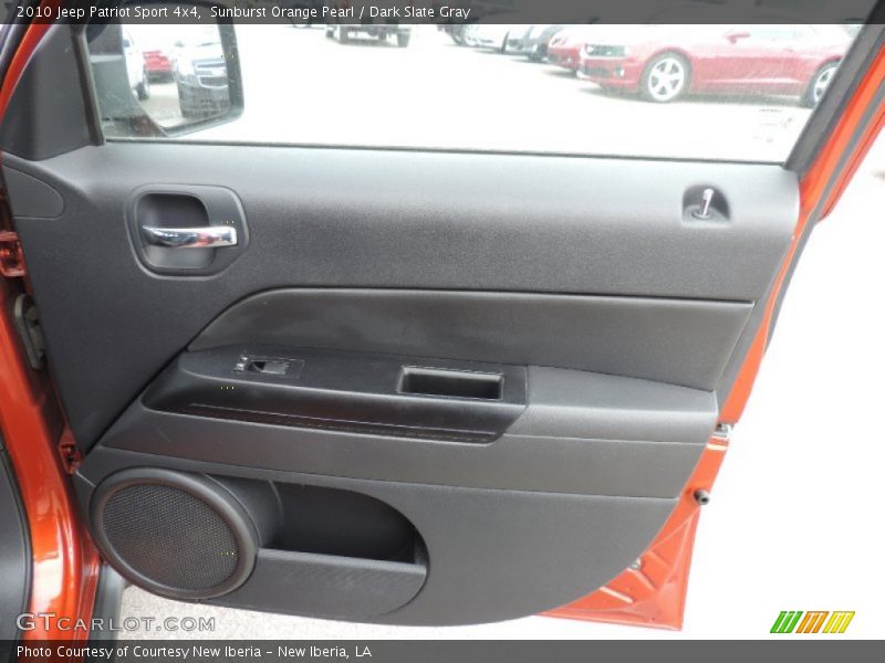 Sunburst Orange Pearl / Dark Slate Gray 2010 Jeep Patriot Sport 4x4