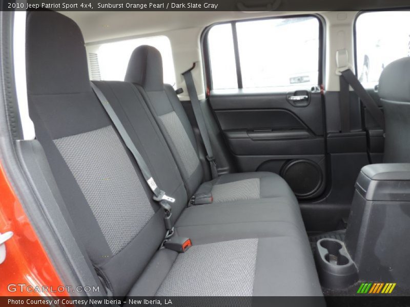 Sunburst Orange Pearl / Dark Slate Gray 2010 Jeep Patriot Sport 4x4