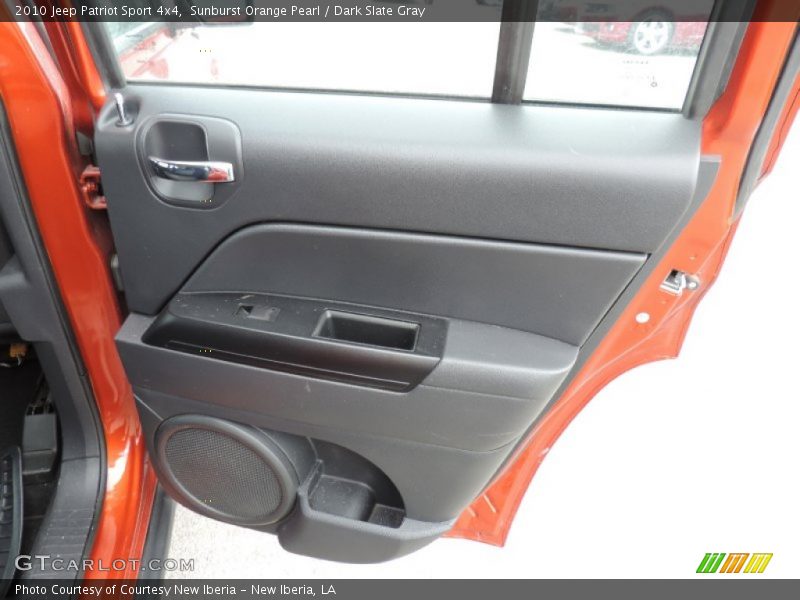 Sunburst Orange Pearl / Dark Slate Gray 2010 Jeep Patriot Sport 4x4