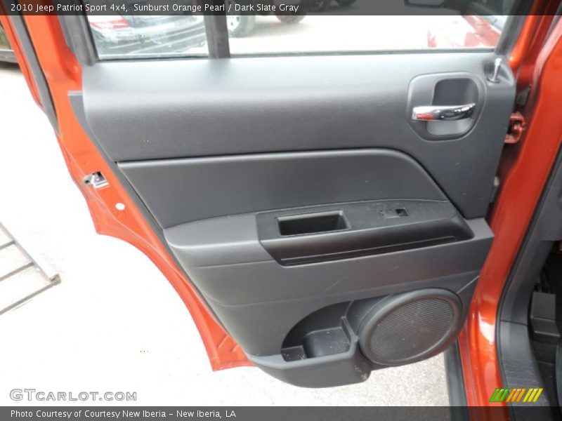 Sunburst Orange Pearl / Dark Slate Gray 2010 Jeep Patriot Sport 4x4