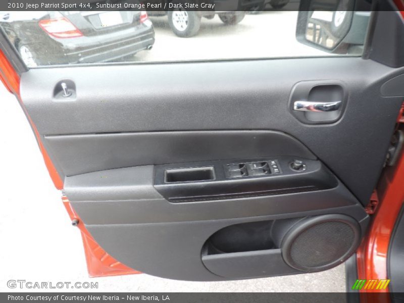 Sunburst Orange Pearl / Dark Slate Gray 2010 Jeep Patriot Sport 4x4