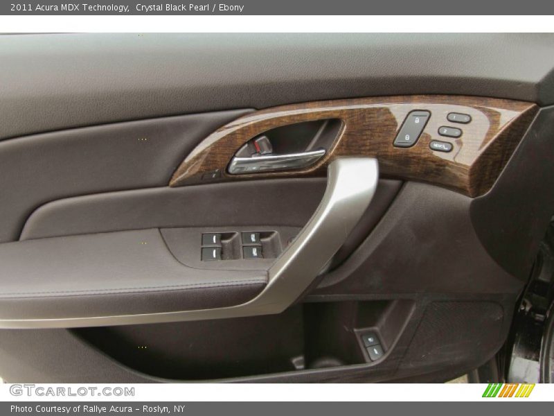 Crystal Black Pearl / Ebony 2011 Acura MDX Technology