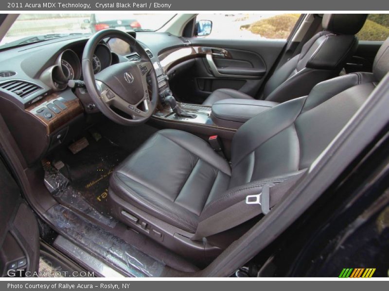 Crystal Black Pearl / Ebony 2011 Acura MDX Technology
