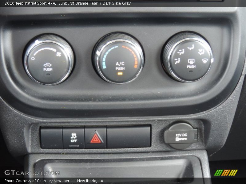 Sunburst Orange Pearl / Dark Slate Gray 2010 Jeep Patriot Sport 4x4