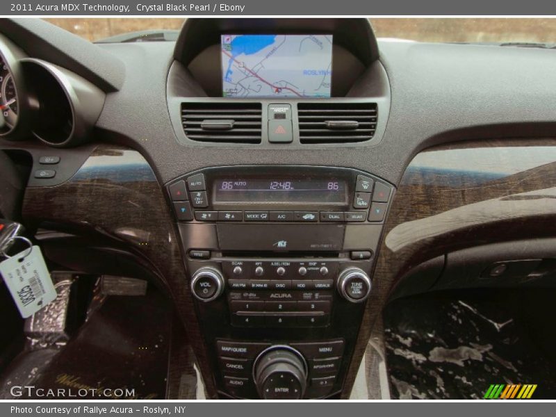 Crystal Black Pearl / Ebony 2011 Acura MDX Technology
