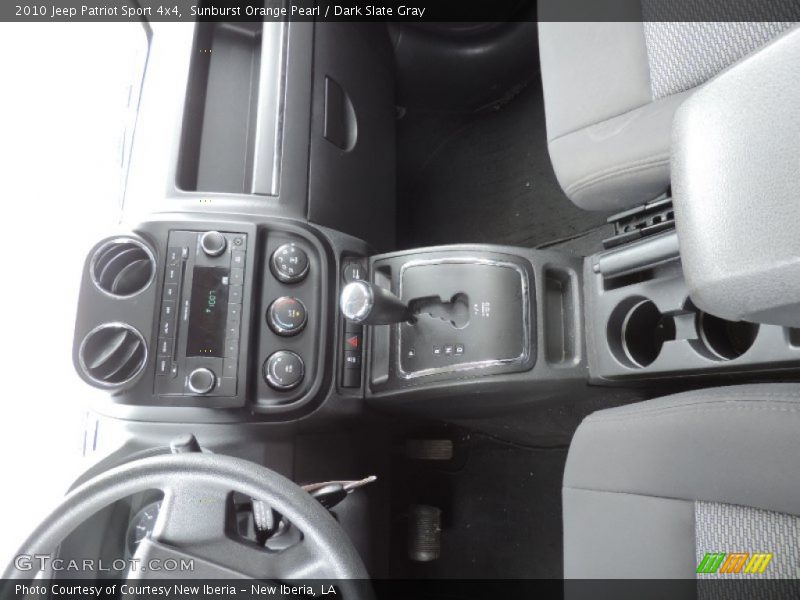 Sunburst Orange Pearl / Dark Slate Gray 2010 Jeep Patriot Sport 4x4