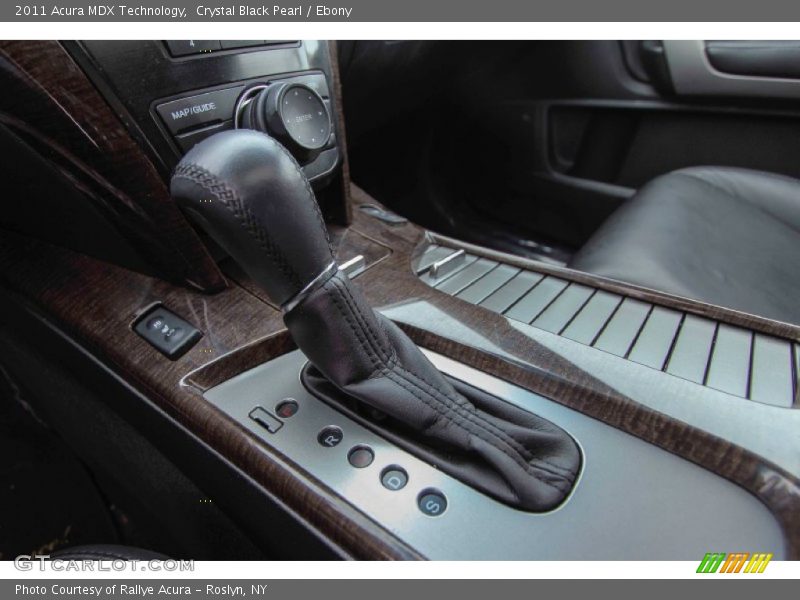 Crystal Black Pearl / Ebony 2011 Acura MDX Technology