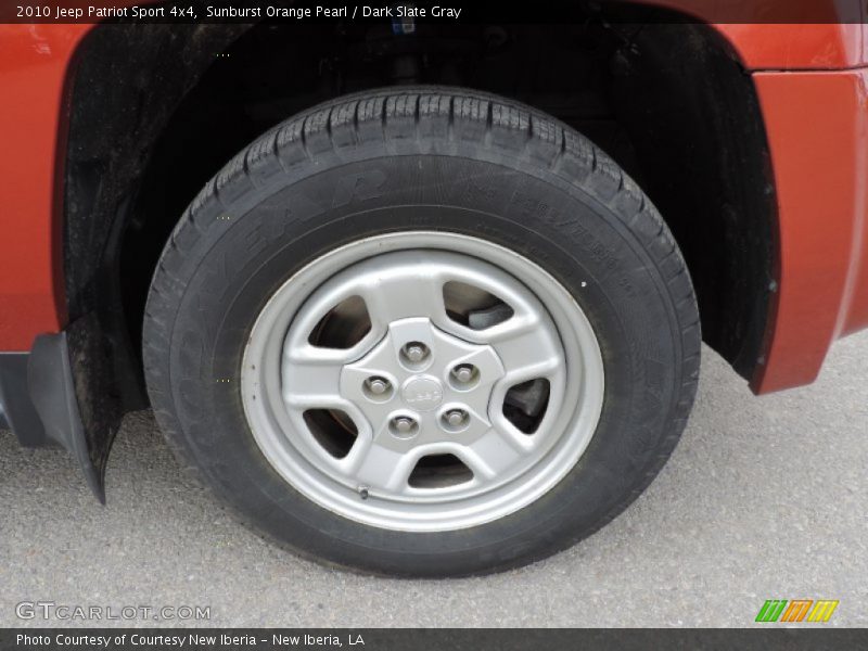 Sunburst Orange Pearl / Dark Slate Gray 2010 Jeep Patriot Sport 4x4
