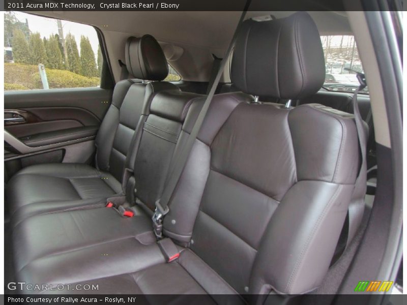 Crystal Black Pearl / Ebony 2011 Acura MDX Technology