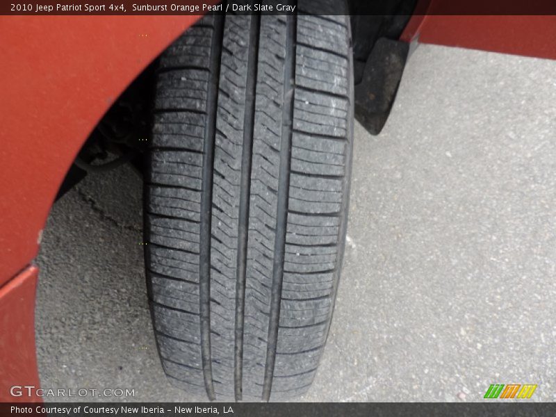 Sunburst Orange Pearl / Dark Slate Gray 2010 Jeep Patriot Sport 4x4