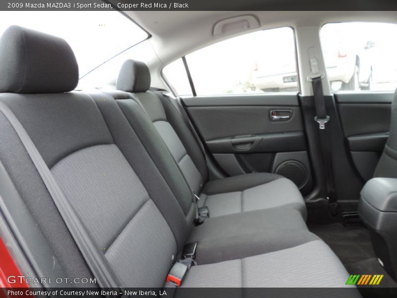 Copper Red Mica / Black 2009 Mazda MAZDA3 i Sport Sedan