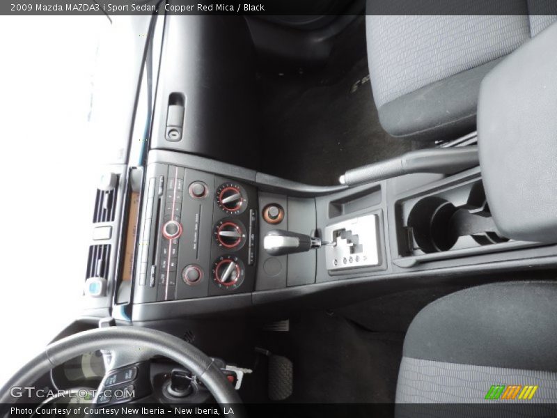 Copper Red Mica / Black 2009 Mazda MAZDA3 i Sport Sedan