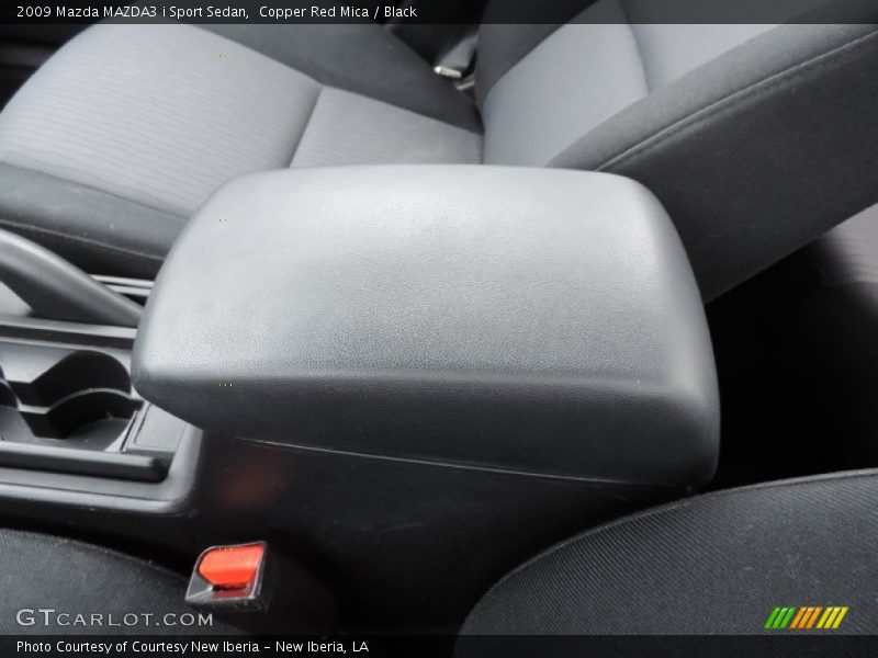 Copper Red Mica / Black 2009 Mazda MAZDA3 i Sport Sedan
