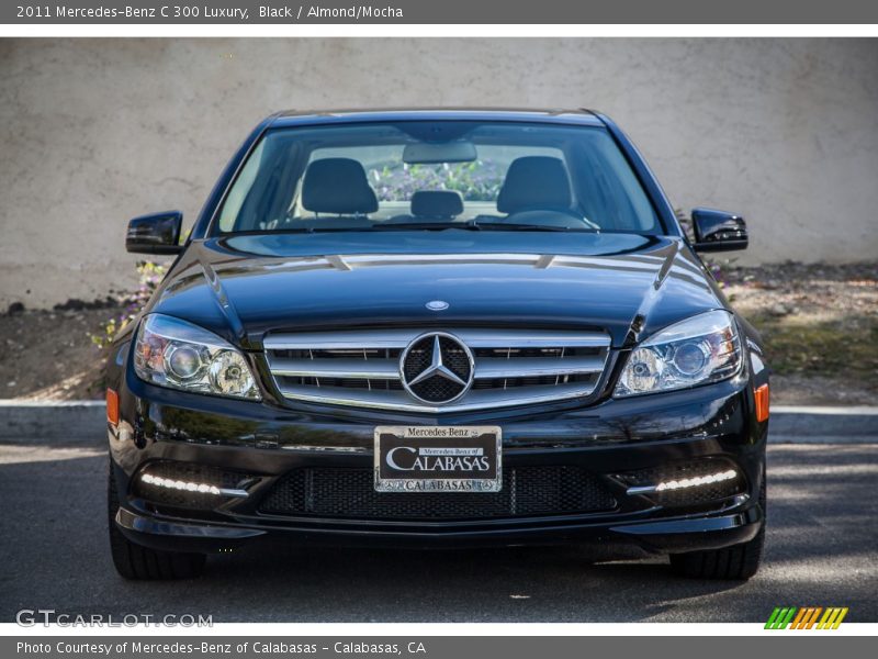 Black / Almond/Mocha 2011 Mercedes-Benz C 300 Luxury