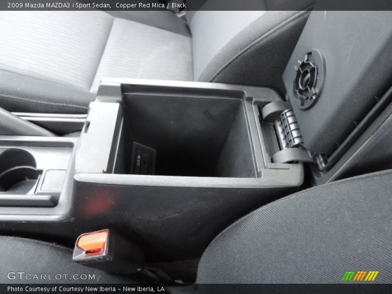 Copper Red Mica / Black 2009 Mazda MAZDA3 i Sport Sedan