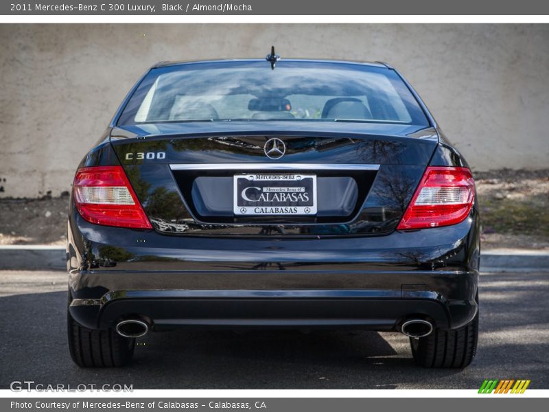 Black / Almond/Mocha 2011 Mercedes-Benz C 300 Luxury