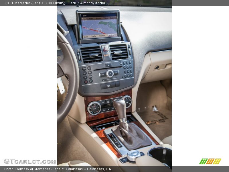 Black / Almond/Mocha 2011 Mercedes-Benz C 300 Luxury