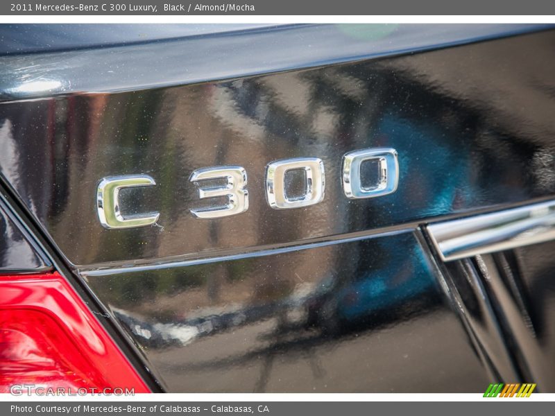 Black / Almond/Mocha 2011 Mercedes-Benz C 300 Luxury