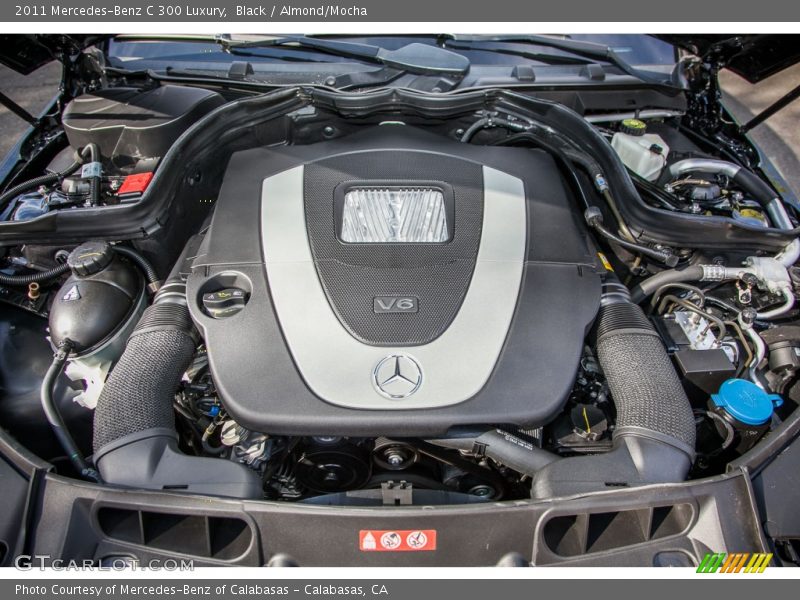 Black / Almond/Mocha 2011 Mercedes-Benz C 300 Luxury