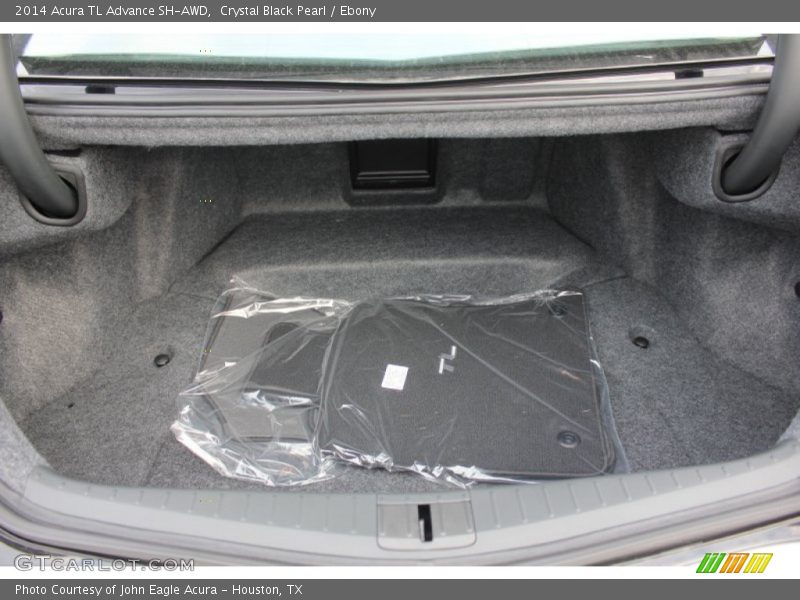 Crystal Black Pearl / Ebony 2014 Acura TL Advance SH-AWD