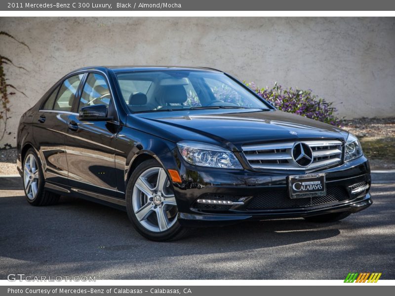 Black / Almond/Mocha 2011 Mercedes-Benz C 300 Luxury