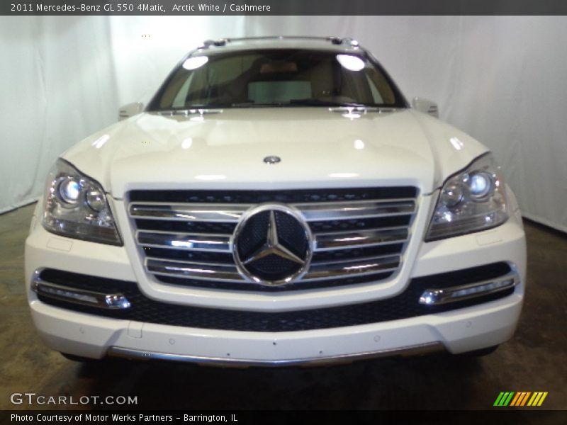 Arctic White / Cashmere 2011 Mercedes-Benz GL 550 4Matic