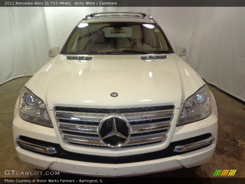 Arctic White / Cashmere 2011 Mercedes-Benz GL 550 4Matic