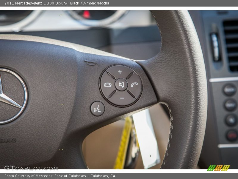 Black / Almond/Mocha 2011 Mercedes-Benz C 300 Luxury