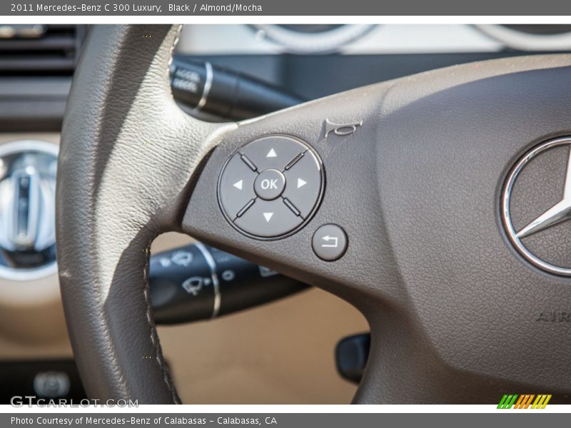 Black / Almond/Mocha 2011 Mercedes-Benz C 300 Luxury