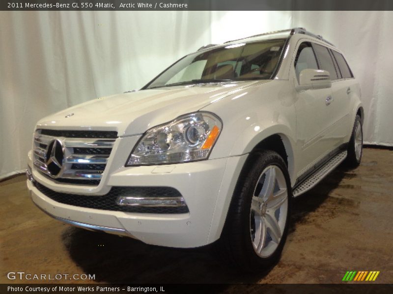 Arctic White / Cashmere 2011 Mercedes-Benz GL 550 4Matic
