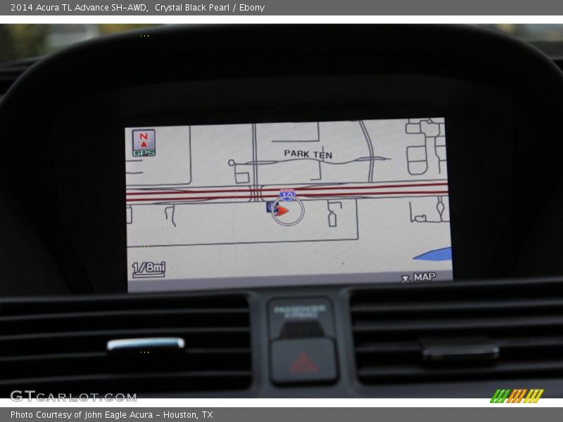 Crystal Black Pearl / Ebony 2014 Acura TL Advance SH-AWD