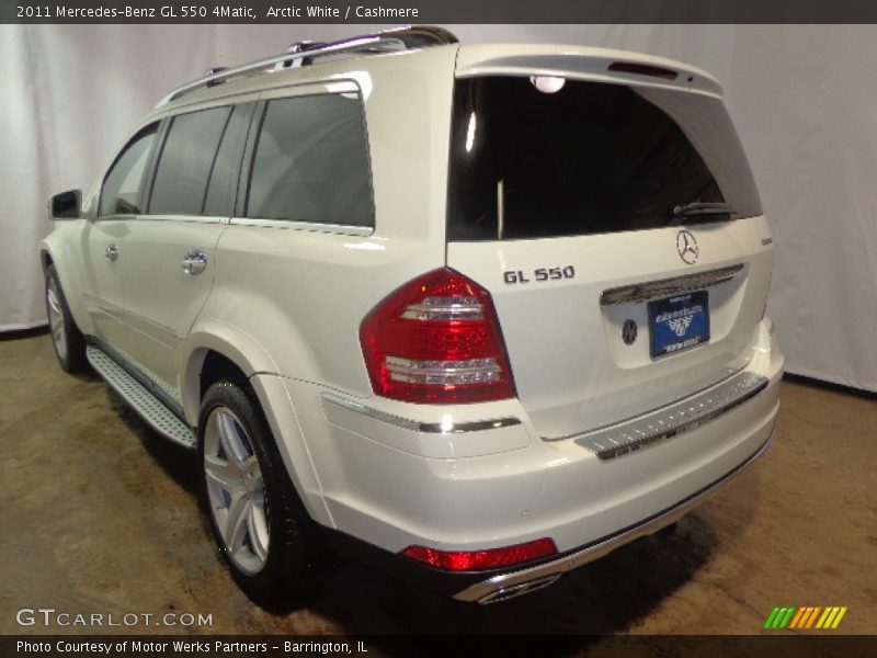 Arctic White / Cashmere 2011 Mercedes-Benz GL 550 4Matic