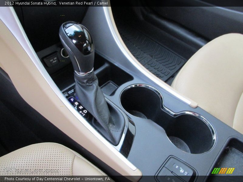 Venetian Red Pearl / Camel 2012 Hyundai Sonata Hybrid