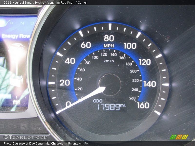Venetian Red Pearl / Camel 2012 Hyundai Sonata Hybrid