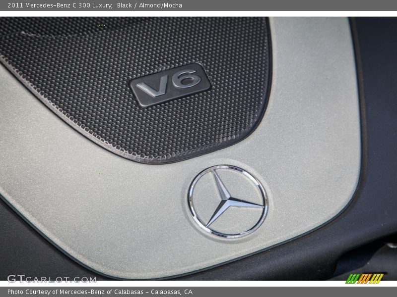 Black / Almond/Mocha 2011 Mercedes-Benz C 300 Luxury