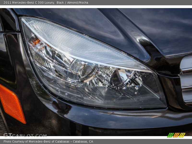 Black / Almond/Mocha 2011 Mercedes-Benz C 300 Luxury