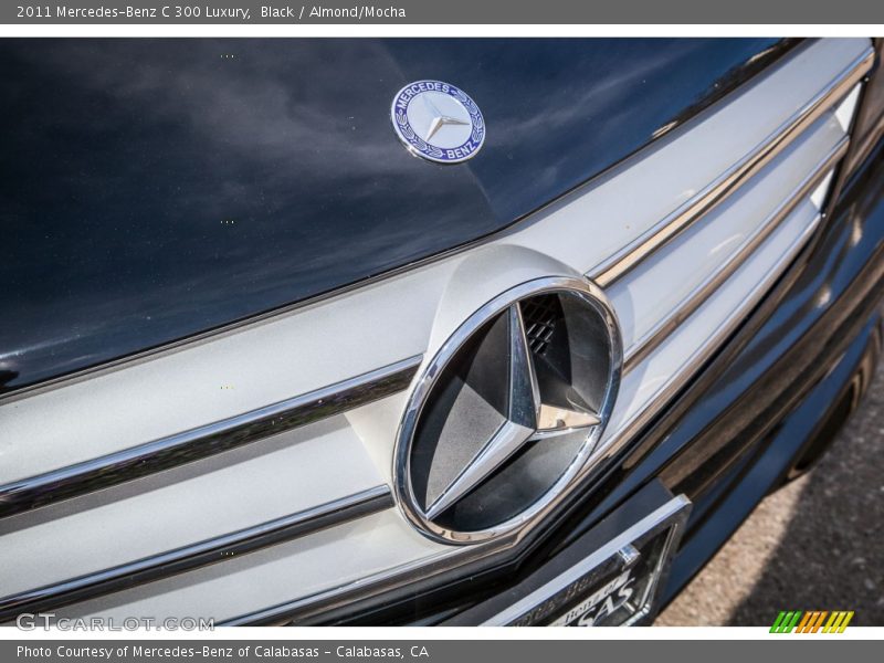 Black / Almond/Mocha 2011 Mercedes-Benz C 300 Luxury