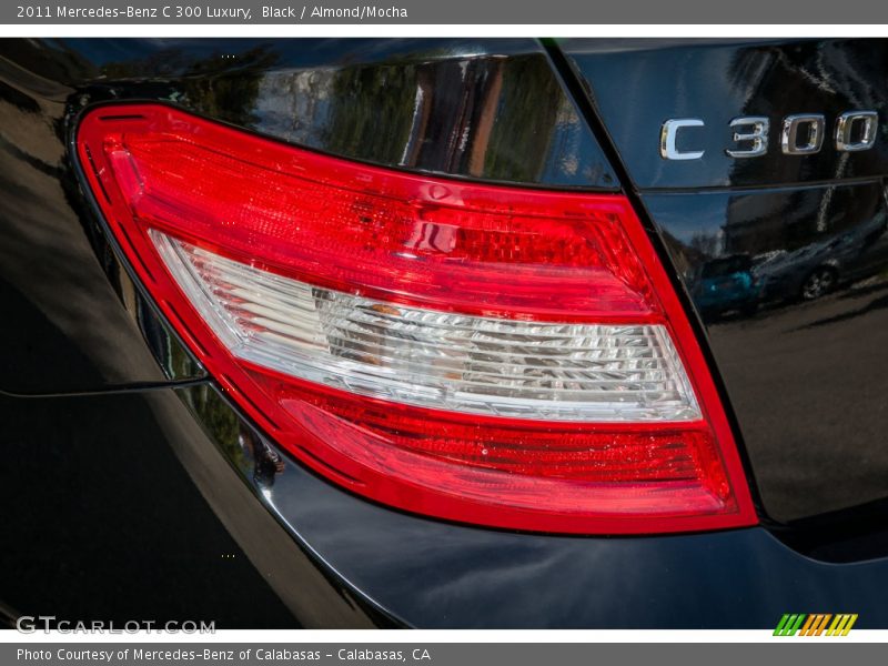Black / Almond/Mocha 2011 Mercedes-Benz C 300 Luxury